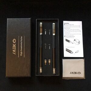 New In Box MEKO Stylus Pen Set in Black